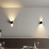Moderne LED-Wandleuchte für den Innenbereich, 360° schwenkbar