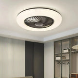 Moderner flacher Deckenventilator mit Licht für das Schlafzimmer
