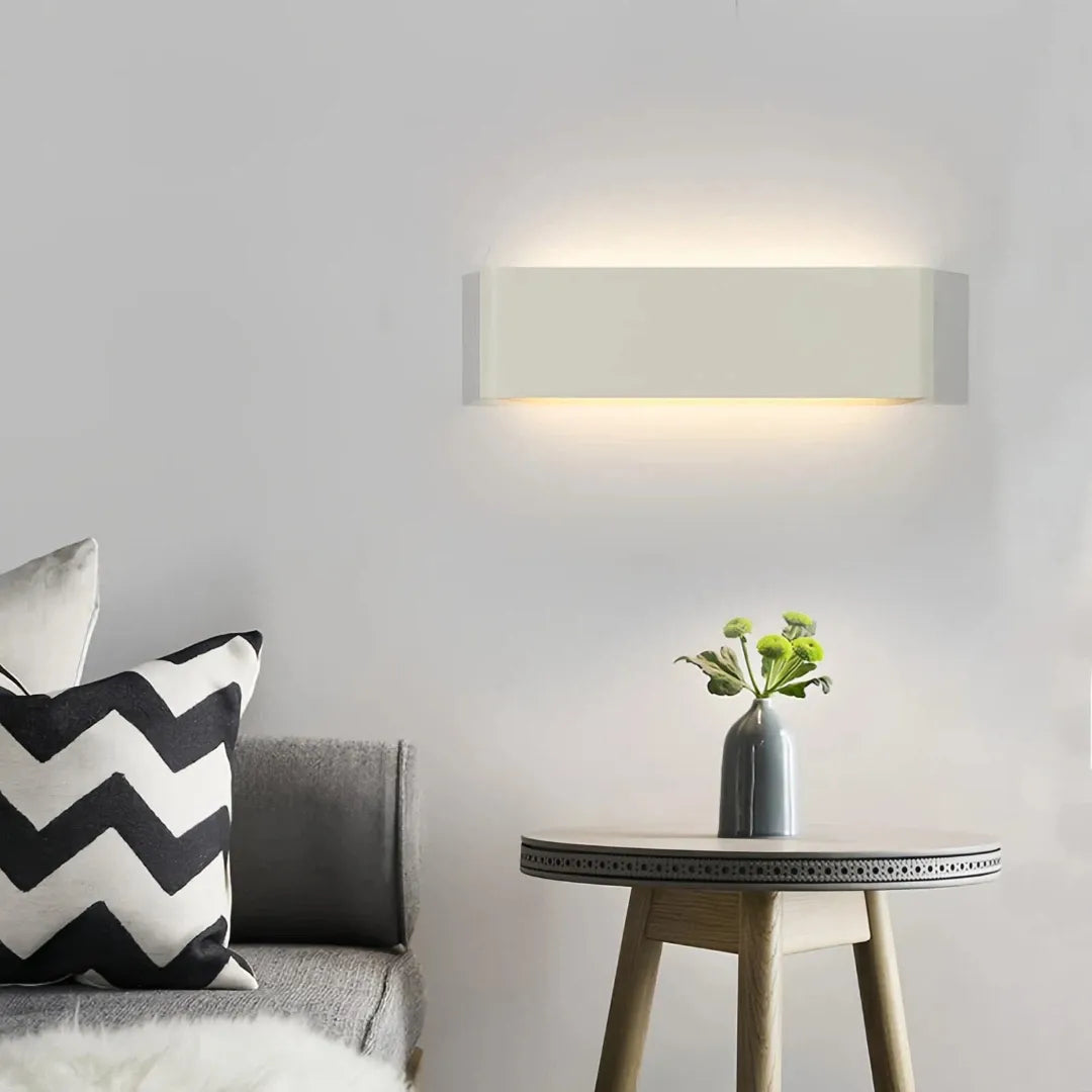 Lichtfarben Warmweiß, Neutralweiß und Kaltweiß der LED-Wandleuchte