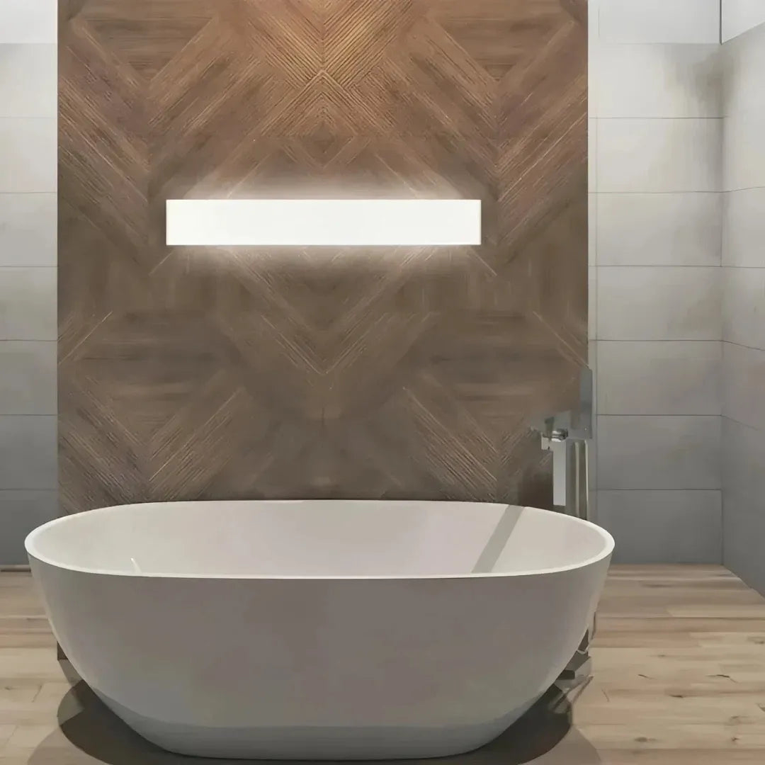 Moderne flache LED-Wandleuchte für den Innenraum