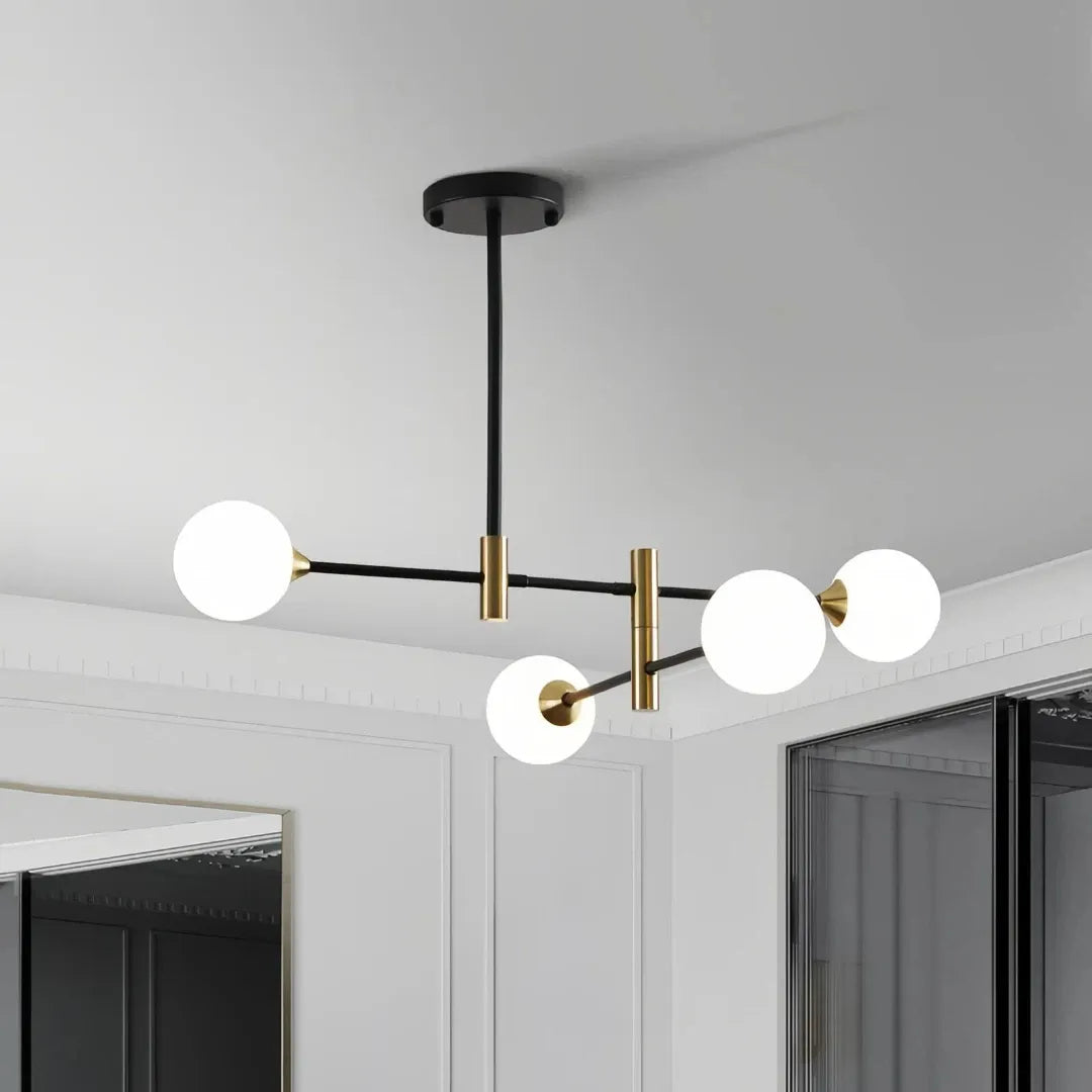 Moderner Sputnik-Kronleuchter fürs Esszimmer