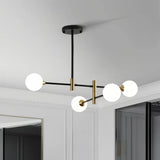 Moderner Sputnik-Kronleuchter fürs Esszimmer