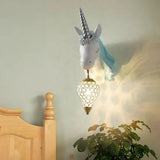 Einhorn Wandlampe für Kinderzimmer mit kindgerechtem Design