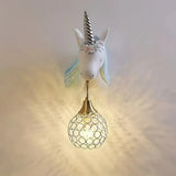 Einhorn Wandlampe für Kinderzimmer mit kindgerechtem Design