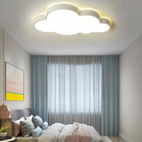 Moderne Wolken-Deckenleuchte in Weiß fürs Kinderzimmer