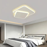 Moderne LED Deckenleuchte in Weiß – Dimmbar, für Schlafzimmer