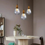 Pendelleuchte Glas Mundgeblasen Vintage für Esszimmer
