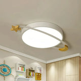 Moderne LED-Deckenlampe mit Sternen für das Kinderzimmer