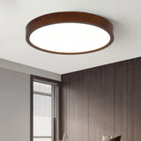Dimmable Holz Deckenlampe im skandinavischen Stil