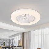 Moderner flacher Deckenventilator mit Licht für das Schlafzimmer