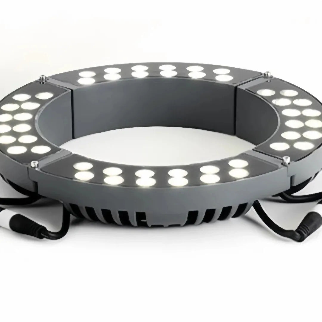 Metallgehäuse und Glasabdeckung des LED-Baumstrahlers