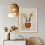 Boho Pendelleuchte aus Seil für Esszimmer