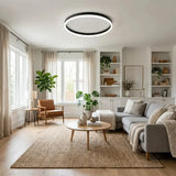 Moderne LED Deckenleuchte in Ringform für stilvolle Wohnräume