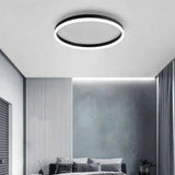 Moderne LED Deckenleuchte in Ringform für stilvolle Wohnräume