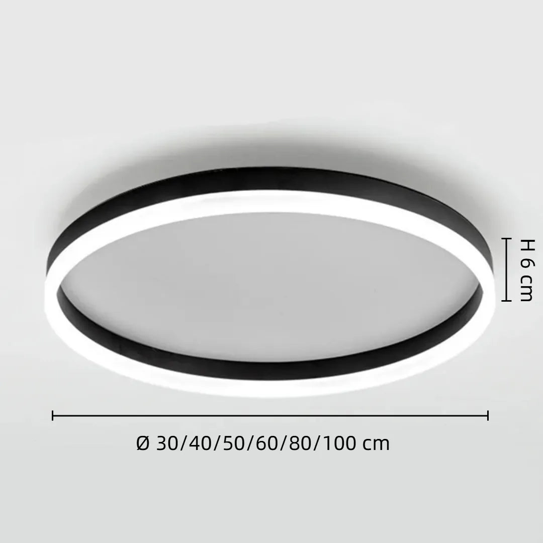Technische Daten der LED Ring-Deckenleuchte