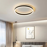 Moderne LED Deckenleuchte in Ringform, dimmbar ideal für Schlafzimmer