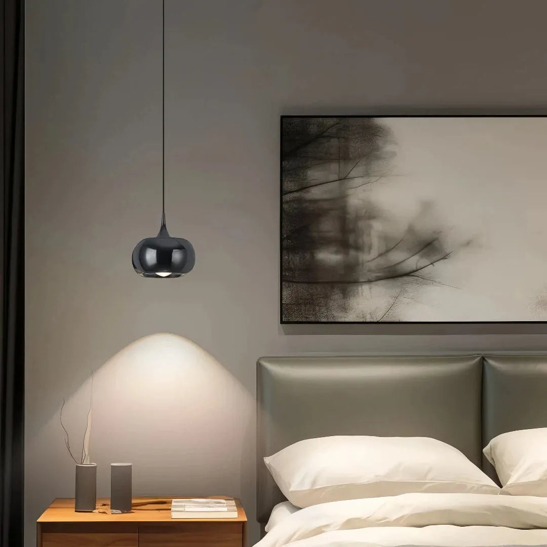 Höhenverstellbare Pendelleuchte, 1-flammig, modern, für das Schlafzimmer