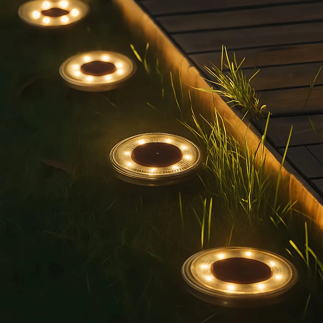 IP68 Solar-Bodeneinbauleuchte für den Garten