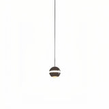 Kleine Kugel-Pendelleuchte aus Metall, höhenverstellbar, fürs Schlafzimmer