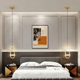 Kleine moderne LED-Pendelleuchte fürs Schlafzimmer