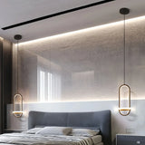 Kleine moderne LED-Pendelleuchte fürs Schlafzimmer