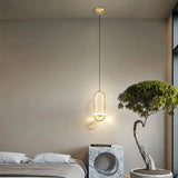 Kleine moderne LED-Pendelleuchte fürs Schlafzimmer