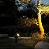 LED-Gartenstrahler mit Erdspieß, IP65, für den Außenbereich