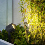 LED-Gartenstrahler mit Erdspieß, IP65, für den Außenbereich