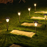 LED Solar-Erdspießleuchte für den Gartenweg