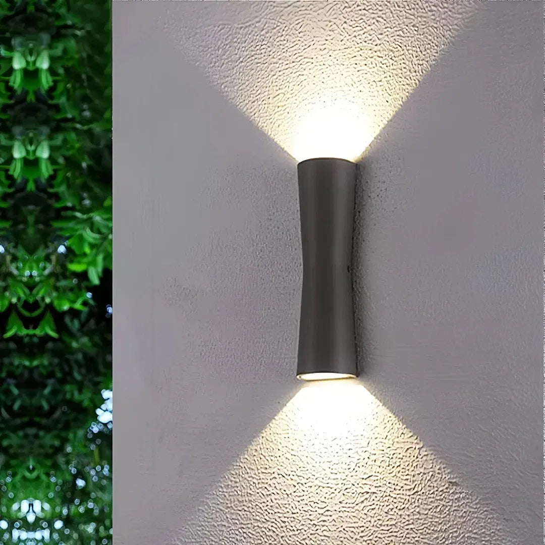 LED Außenwandleuchte Up Down Modern IP65 für Garten und Terrasse
