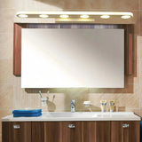 LED Badezimmer-Wandleuchte in Weiß, modern, dimmbar, IP44