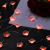 LED Blumenlichterkette für stimmungsvolle Dekoration