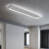 LED Deckenleuchte flach rechteckig, minimalistisches Design, Dimmbar