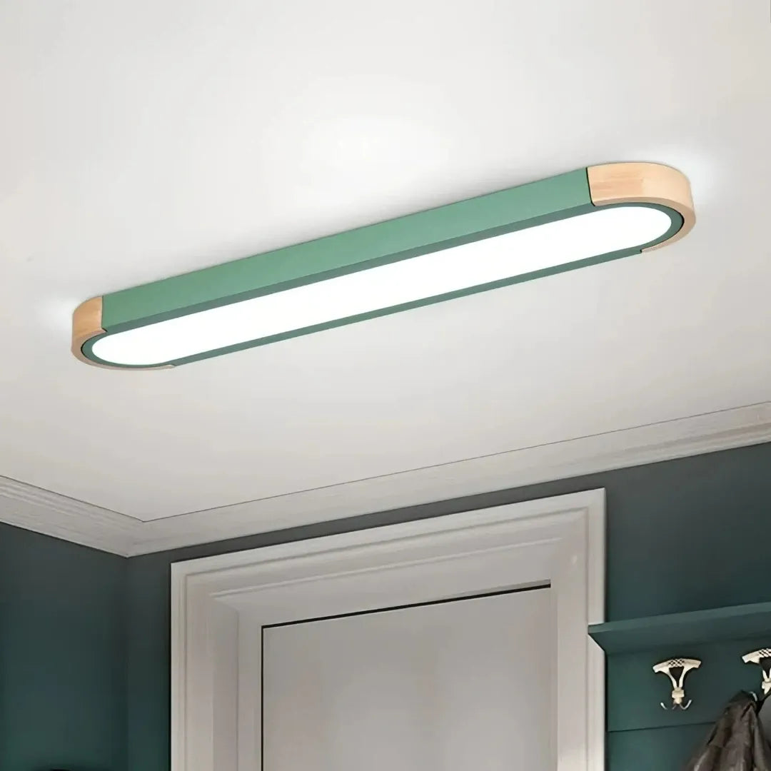 Skandinavische ovale LED-Deckenleuchte