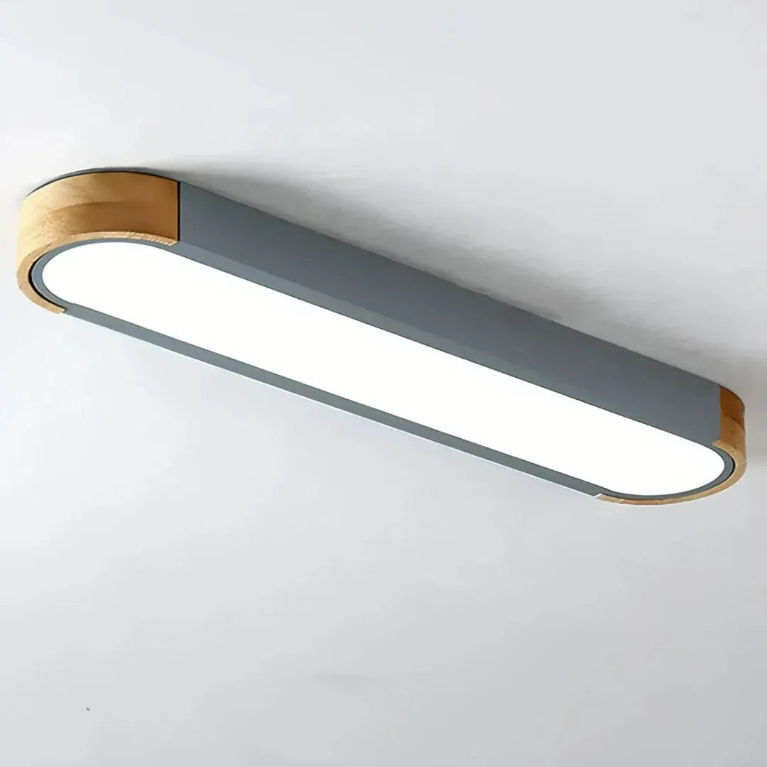 Skandinavische ovale LED-Deckenleuchte