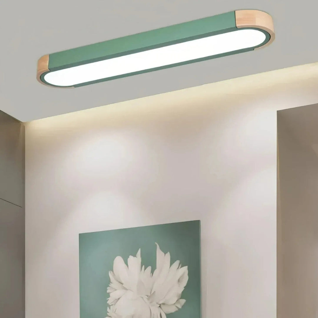 Skandinavische ovale LED-Deckenleuchte