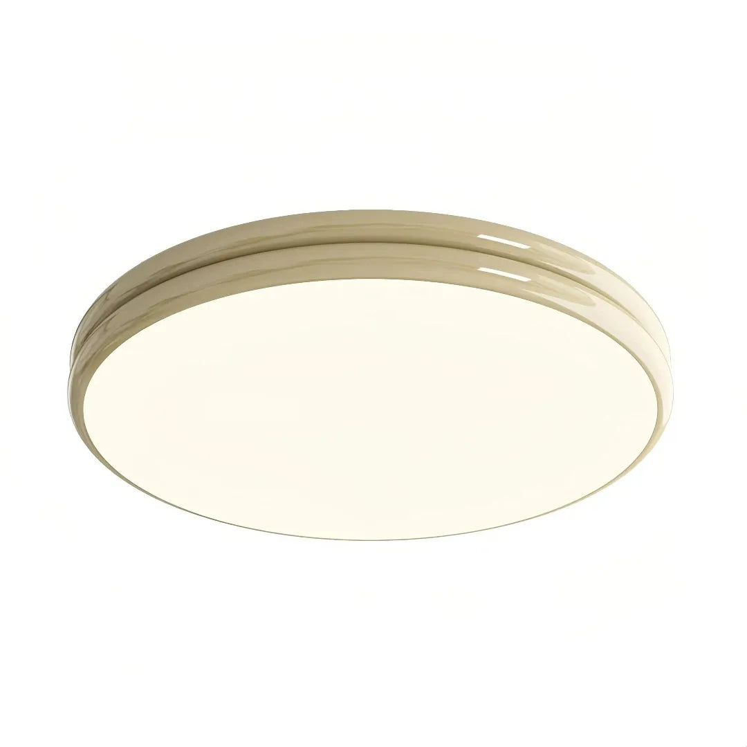 LED Deckenleuchte rund, dimmbar mit Fernbedienung, skandinavisches Design, ideal für Schlafzimmer