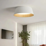 LED Deckenleuchte rund dimmbar skandinavisches Design für Schlafzimmer