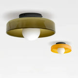 LED Glas-Deckenleuchte im Morandi-Stil für Flur und Eingangsbereich