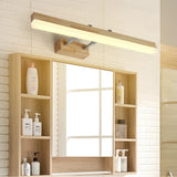 Bad-Wandleuchte aus Holz im skandinavischen Design, verstellbar, IP44