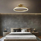 LED Deckenleuchte Dimmbar Ringform für Schlafzimmer