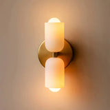 LED Wandleuchte Up Down aus Glas für Esszimmer
