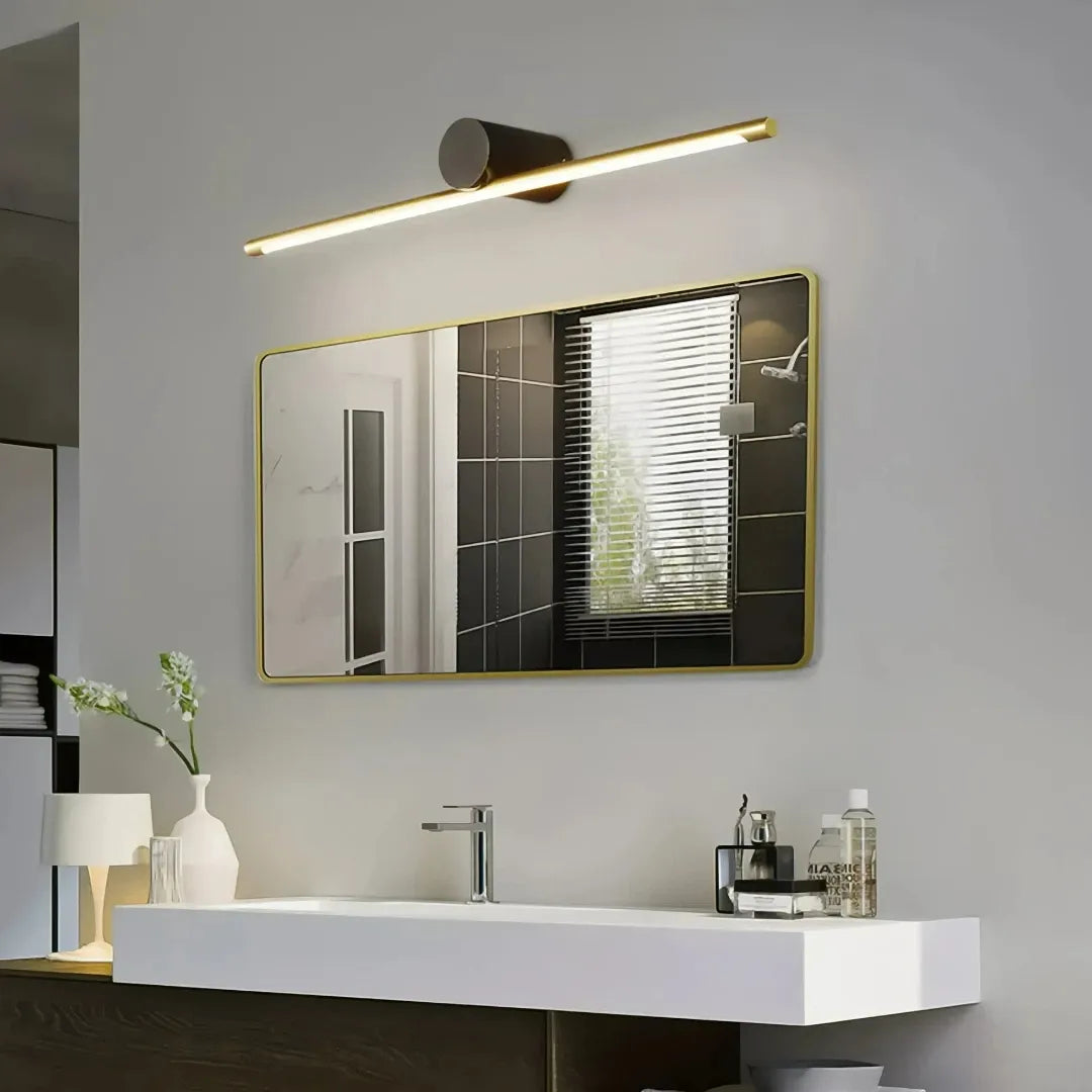 LED Bad-Wandleuchte IP44 in modernem, länglichem Design