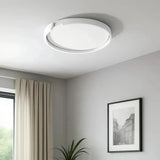Moderne LED-Deckenleuchte mit Ringen, dimmbar – ideal für Schlafzimmer