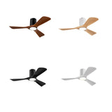Leiser Deckenventilator mit Licht im skandinavischen Design
