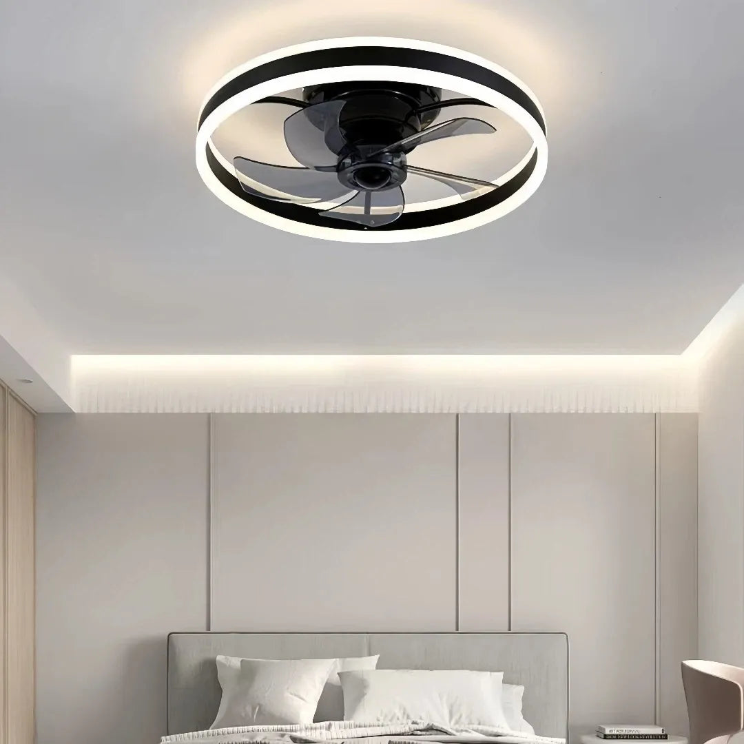 Leiser Deckenventilator mit Licht und Fernbedienung