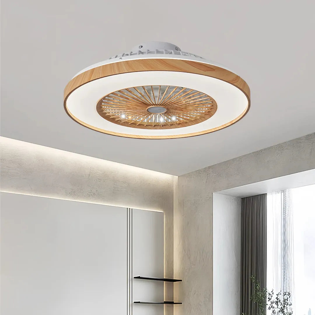 Leiser Deckenventilator mit Licht und Fernbedienung
