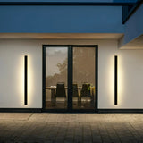 LED Außenwandleuchte mit Bewegungsmelder dimmbar, Schwarz, 30–150 cm