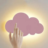 Minimalistische Wolkenform Wandleuchte fürs Kinderzimmer