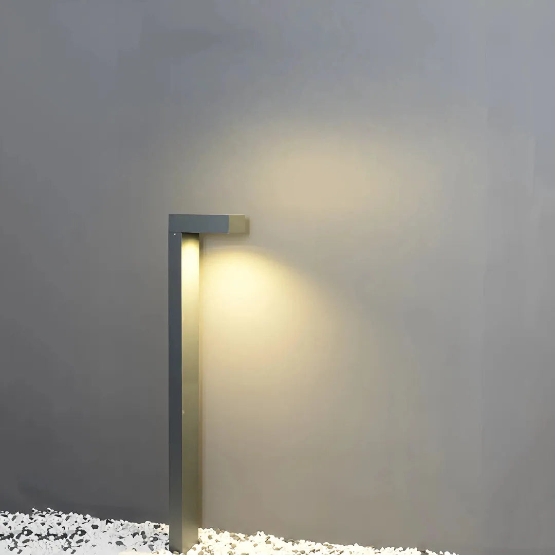 Moderne LED-Pollerleuchte für Garten und Außenbereich, IP65